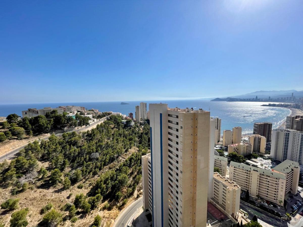Lujoso Apartamento Con Vistas Al Mar En Mirador Del Mediterraneo By Gestaltur Бенидорм Экстерьер фото
