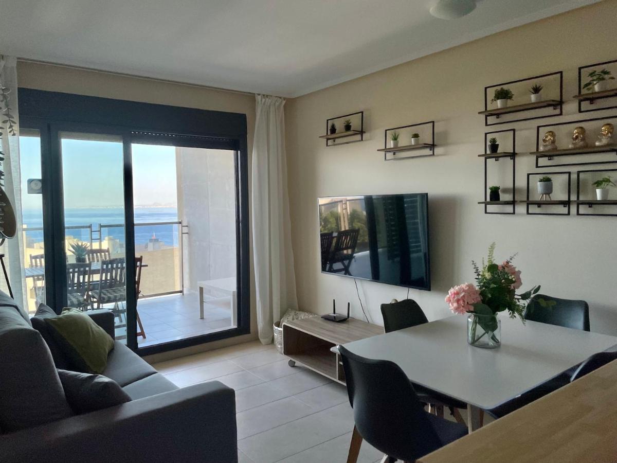 Lujoso Apartamento Con Vistas Al Mar En Mirador Del Mediterraneo By Gestaltur Бенидорм Экстерьер фото
