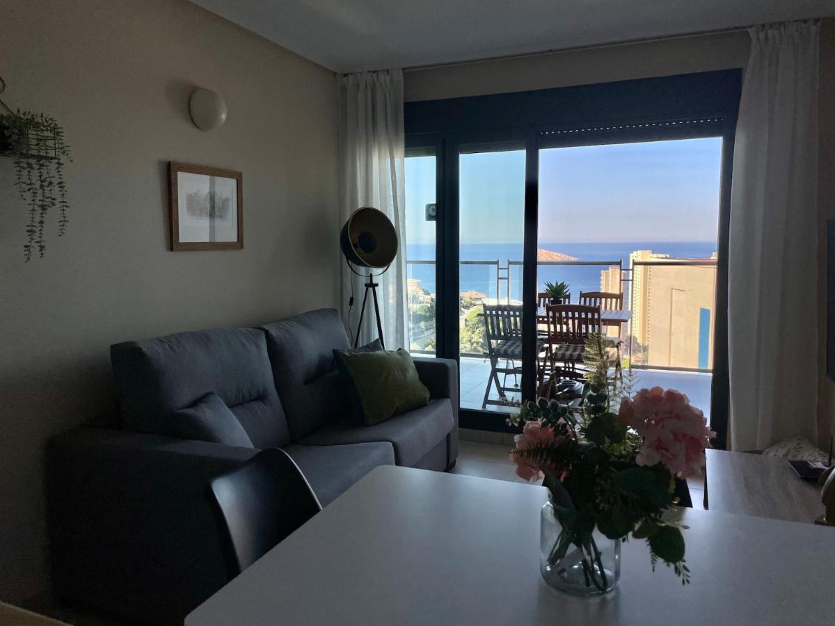 Lujoso Apartamento Con Vistas Al Mar En Mirador Del Mediterraneo By Gestaltur Бенидорм Экстерьер фото